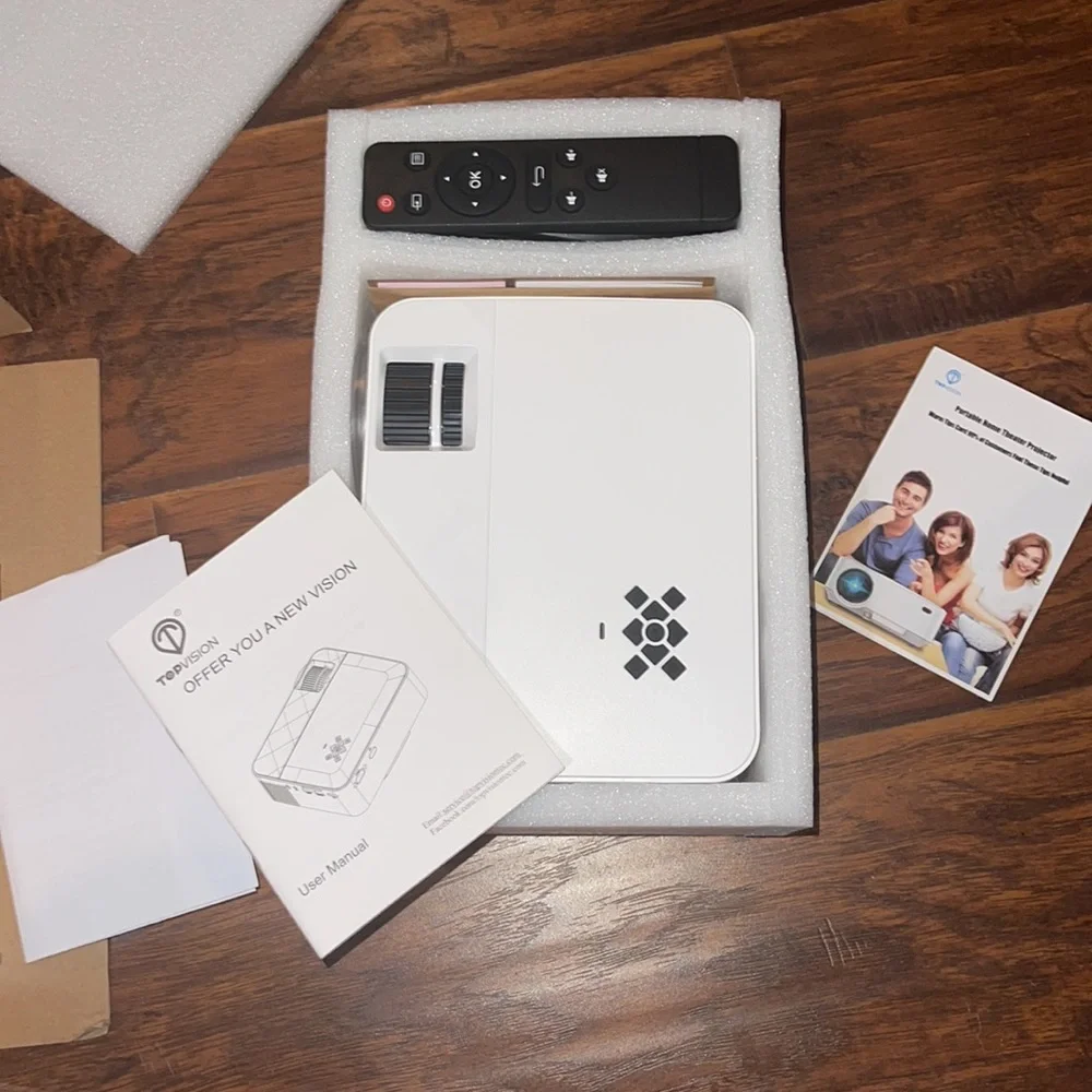 TopVision Portable LED Projector - Picture 2 of 3